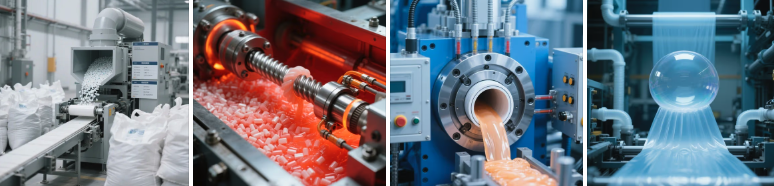 The Blown Film Extrusion Process